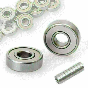 10x 5x13x4mm Open Miniature Bearings Ball Rotary Motor Bearing Spinner Fit 695zz - Picture 1 of 8