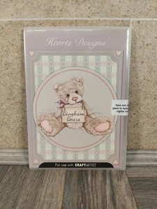SERIF CRAFT ARTIST HEARTS DESIGNS Bingham Bears PC CD ROM - Picture 1 of 7