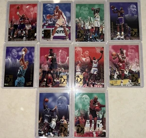 Set completo Ultra Rebound King 1993-94/10 Barkley Kemp O Neal Malone Rodman ++ - Foto 1 di 4