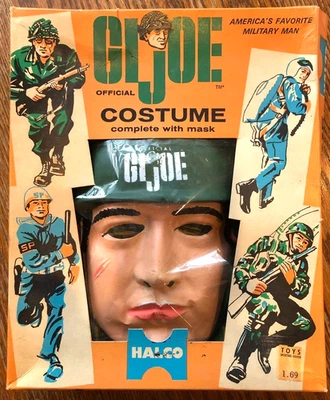 Vintage GI Joe  -  HALCO  -  SOLDIER COSTUME  -  Child size role play toys ...!! - Image 1 of 4
