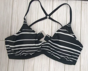 Athleta Bügel Bikini Sport BH Oberteil 34B/C abnehmbare Polsterung - Bild 1 von 7