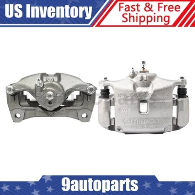 Par de pinzas de freno delanteras para Mazda 3 2014 2015 2016 Foto 1 de 4