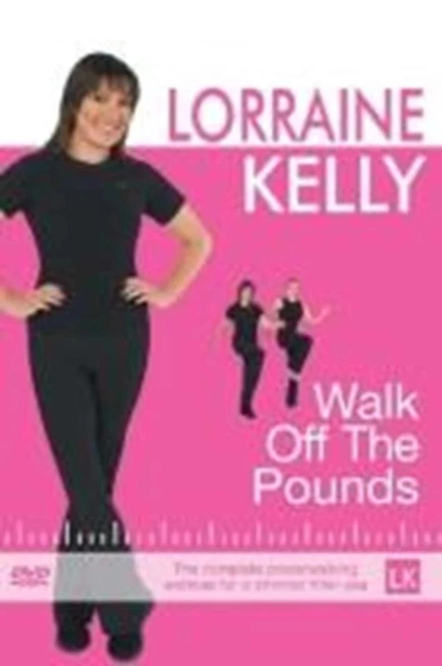 Lorraine Kelly Walk Off The Pounds DVD Disc Only Free P & P  - Image 1 of 1