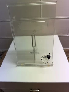 Swarovski Crystal Lady Bug 5.5" x 3.5" Picture Frame -with box and packing - Picture 1 of 2