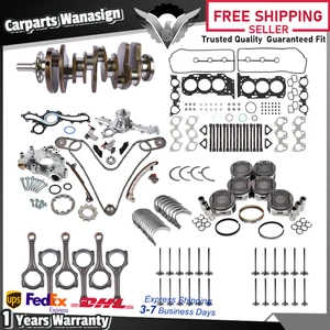 Overhaul Rebuild Kit Crankshaft Timing Chain kit For Toyota 1GR-FE 4.0L 2003-15 - Imagen 1 de 10