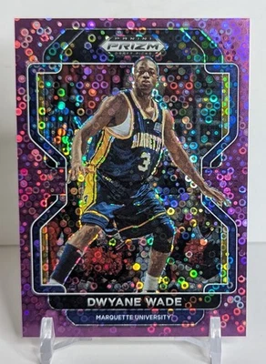 2022 Panini Prizm Draft Picks Dwyane Wade #16 Fast Break Purple Prizm /50 - Imagem 1 de 2