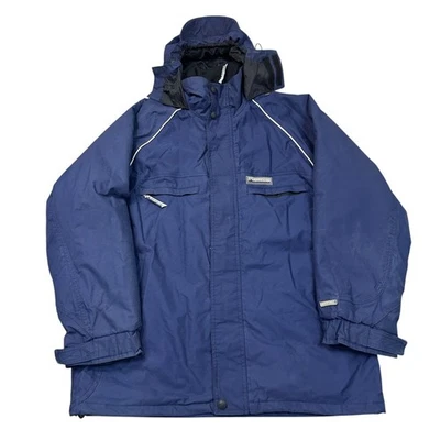 Rip Curl Jacket Coat Rain Hooded Full Zip 00s Blue Mens Medium - Image 1 of 4