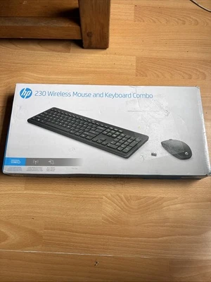 HP 230 Wireless Keyboard and Mouse Combo Set - Black Boxed Opened - Image 1 of 4