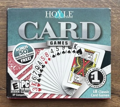 Hoyle 18 Classic Kartenspiele + Bonus 50 Solitaire Spiele PC CD-ROM Windows XP gebraucht - Bild 1 von 4