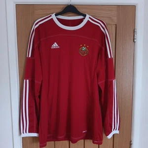 Rapid Vienna Adidas Third Kit 2010-11 Mens Size 2XL Red Long Sleeve - Imagen 1 de 11