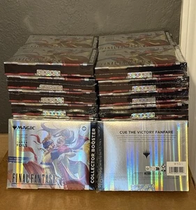 Magic: The Gathering Final Fantasy Collector Booster Pack Omega Box NEW English - Picture 1 of 3