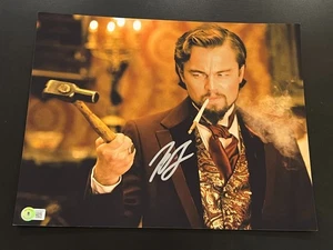 LEONARDO DICAPRIO SIGNED AUTOGRAPH 11x14 PHOTO DJANGO TITANIC BECKETT BAS COA D - Picture 1 of 2