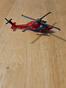 Helicóptero Maisto MH-60K Night Hawk Tonka Guardia Costera Rojo Diecast - Imagen 1 de 4