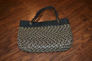 A4- Eric Javits New York Woven Shoulder Bag - Picture 1 of 6