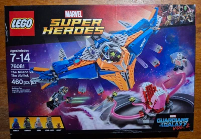 Lego 76081 The Milano vs The Abilisk Guardians of Galaxy Vol. 2 New Sealed - Image 1 of 4