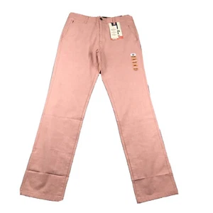 Dockers Pants Mens 31X34 Salmon Pink Smart 360 Flex Ultimate Chino Slim Fit NWT - Picture 1 of 12