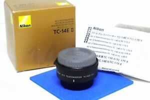 Nikon TC-14 E II AF-S 1.4X Teleconverter f/ Telephoto AF-S Lens Boxed Mint-