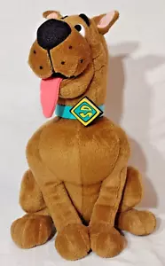 De colección RARO 1989 Nanco 10" Scooby Doo peluche rígido animal de peluche Hanna Barbera - Imagen 1 de 10
