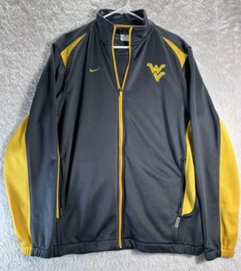 CHAQUETA DE ATLETISMO UNIVERSITARIA NIKE DRI-FIT WVU MOUNTAINEERS PARA HOMBRE MEDIANA (leer descripción) - Imagen 1 de 7