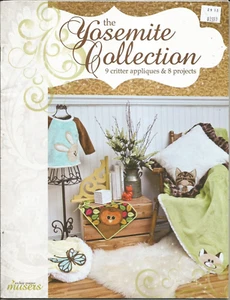 The Yosemite Collection 9 Critter Appliques 8 Projects McKay Manor Bk 0015 - Picture 1 of 2