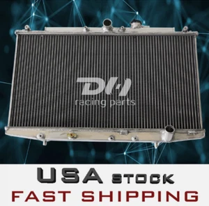 2 Rows  Aluminum Radiator FITS 1998-2002 1999 Honda Acura Sedan DX EX LX TL 2.3L - Picture 1 of 5