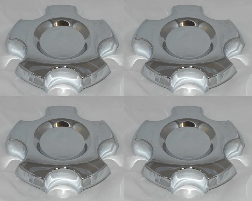 (4) Tapacubos centrales llanta cromados Toyota Tundra Sequoia 2007-2017 99-0714  Foto 1 de 2