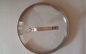 Cuisinart Replacement Glass Cookware Lid, Outer Rim 7 1/2", Inner Lip 6 7/8" - Picture 1 of 6