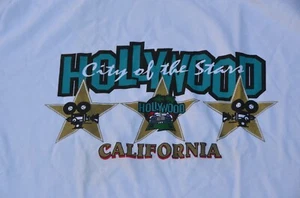 Vintage Hollywood California City Of The Stars T-Shirt Size X-Large. - Picture 1 of 4