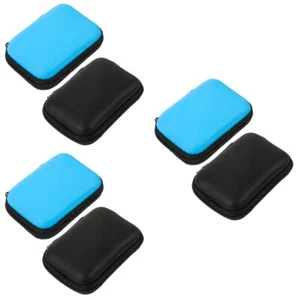 6 PCs Festplattenkoffer tragbarer Festplattenschutz Speicherbox Computerzubehör - Bild 1 von 12