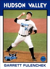 2016 Hudson Valley Renegades Grandstand #11 Garrett Fulenchek Howe Texas TX Card