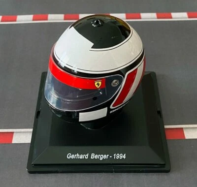 NEWS: Casco Helmet F1 GERHARD BERGER 1994 FERRARI SPARK 1:5 +Mag. no Minichamps - Immagine 1 di 4