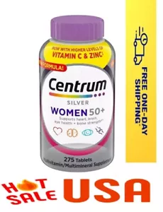 Centrum Silver Multivitamins for Women Over 50, Multimineral Supplement 275 Ct - Picture 1 of 4