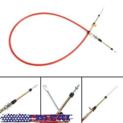 Cable de palanca de cambios Race de 5 pies adecuado para la mayoría de las palancas de cambio B&M AF72-1002... Foto 1 de 4