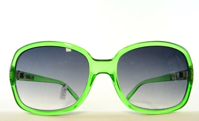 Bright Green Sunglasses, Tinted Lenses Women's Sunglasses Oversized Size M - Image 1 of 4