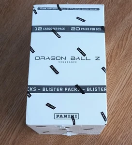 PANINI BOX DRAGON BALL Z VENGEANCE 20 PACKS DE 12 CARTAS 320 TRADING CARDS NEW - Imagen 1 de 3