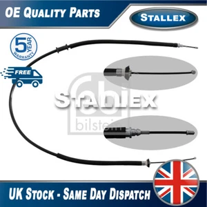 Fits Fiat Punto 1999-2012 1.1 1.2 JTD 1.9 D Hand Brake Cable Stallex 46752977 - Picture 1 of 2