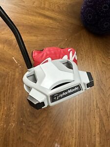 Tour Issue Taylormade Spider X Single Bend Putter Chalk Limited 34.5” Gtx Gt