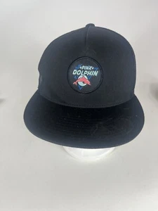 Pink Dolphin SnapBack Netted Black Hat Adjustable - Picture 1 of 6