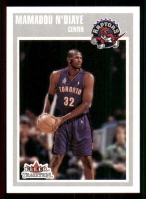 2002-03 Fleer Tradition Crystal #158 Mamadou N'Diaye /199 - Image 1 of 2