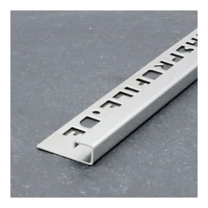 10x Fuchs Design Fliesenschiene 11 mm Quadratprofil Edelstahl gebürstet 2,5 m - Bild 1 von 6