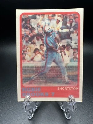 1988 Sportflics - #187 Hubie Brooks Expos - Image 1 of 2