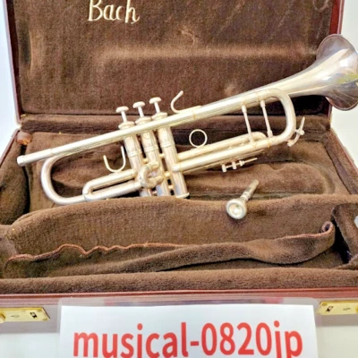 Vincent Bach Stradivarius Modell 180ML 37SP Trompete silber Musikinstrument - Bild 1 von 4