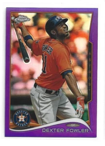 2014 Topps Chrome Purple Refractor Dexter Fowler #74 - Imagen 1 de 1