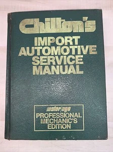 Chilton's motor/age Automotive Service Manual 1981 Year Professional Ed. - Picture 1 of 3
