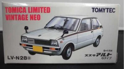 Tomytec 1/64 Scale Car Tlv-N28A Suzuki Alto G Type - Image 1 of 4
