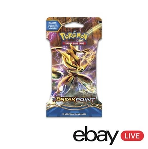 EN VIVO: 1 Pokemon BreakPoint Sleeved Booster Pack - Inglés (Abierto en vivo) - Imagen 1 de 2