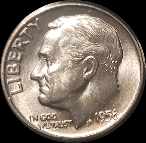 1956-D Roosevelt Dime DDO and D/D ERROR! Cover