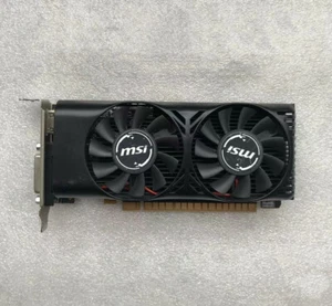 MSI NVIDIA GeForce GTX750Ti 2GB LP 640SP GDDR5 Graphics Video Card DVI HDMI - Picture 1 of 3