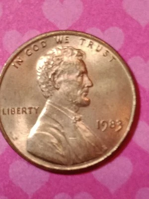 1983 LINCOLN DOUBLE DIE REVERSE Cracks  RED   - Image 1 of 4