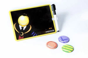 Assassination Classroom Magnetic Dry Erase Board & Magnets Set | LootCrate Anime - Picture 1 of 4